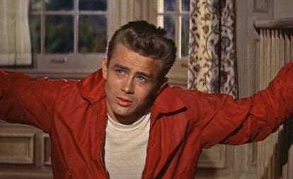 James Dean en 'Rebelde sin causa'.