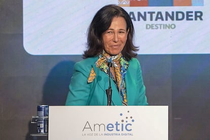 La presidenta del Banco Santander, Ana Botín EFE