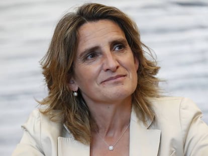 Teresa Ribera, ministra para la Transición Ecológica y vicepresidenta cuarta del Gobierno