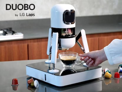 LG Duobo, una cafetera inteligente que te permite mezclar cápsulas y crear un café único