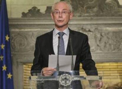 El presidente del Consejo Europeo, Herman Van Rompuy. EFE/Archivo