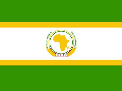 Bandera de la Unión Africana.