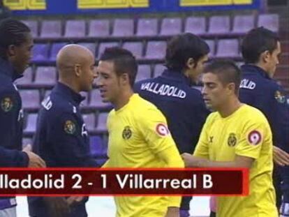 Valladolid, 2 - Villarreal b, 1