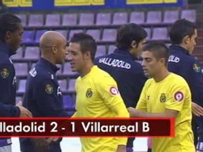 Valladolid, 2 - Villarreal b, 1