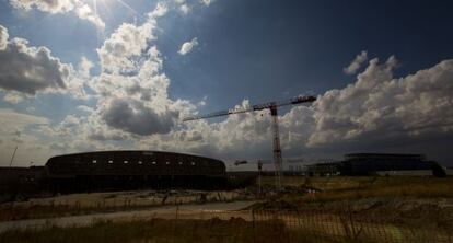 Estadio La Peineta en Madrid.