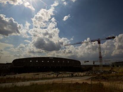 Estadio La Peineta en Madrid.