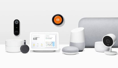 Productos de Google Home.