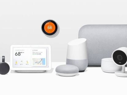 Productos de Google Home.