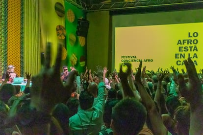 Concierto en el ‘Festival Conciencia Afro’ en La Casa Encendida el año pasado en Madrid.