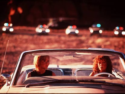 Foto promocional de la pel·lícula 'Telma i Louise'. 