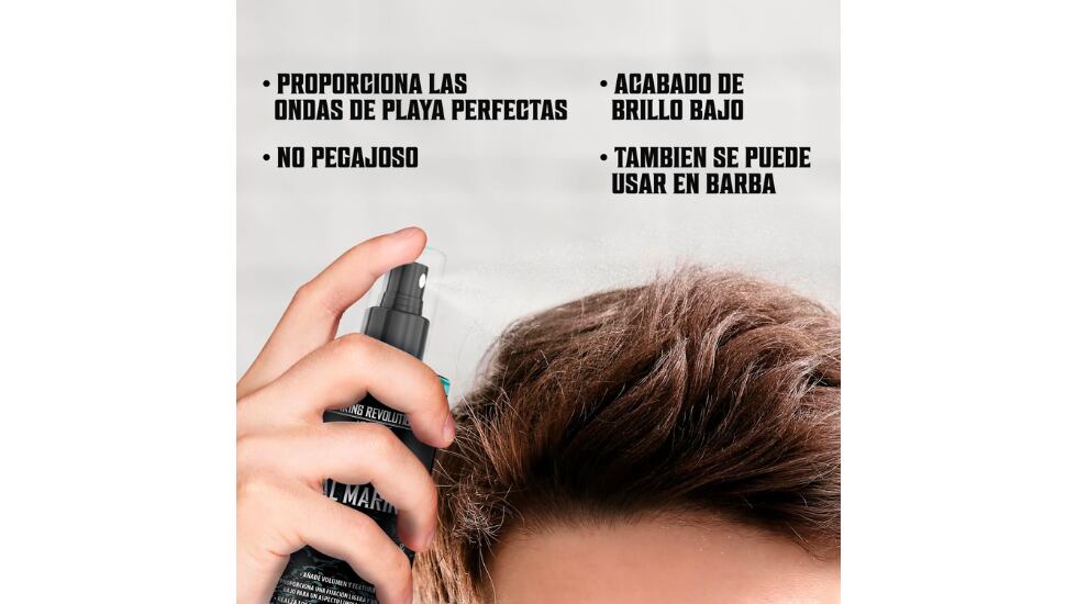 Esta bruma deja un acabado natural y su fórmula es ligera.