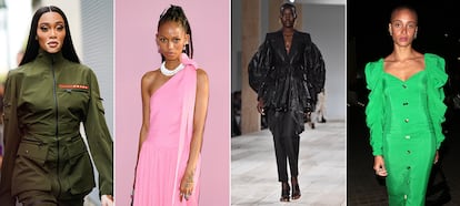 Winnie Harlow, Adesuwa, Adut Akeach y Adwoa Aboah, cuatro de las nominadas a modelo del año