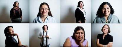 Son líderes defensoras de los derechos de las mujeres y otros grupos discriminados en sus países. Han venido a Madrid desde Nicaragua, Colombia, Brasil, Perú y Ecuador para intercambiar sus progresos y, sobre todo, sus retos, en el marco de un encuentro organizado por Oxfam Intermón. Estas son sus historias. Así hacen avanzar América Latina hacia la equidad.