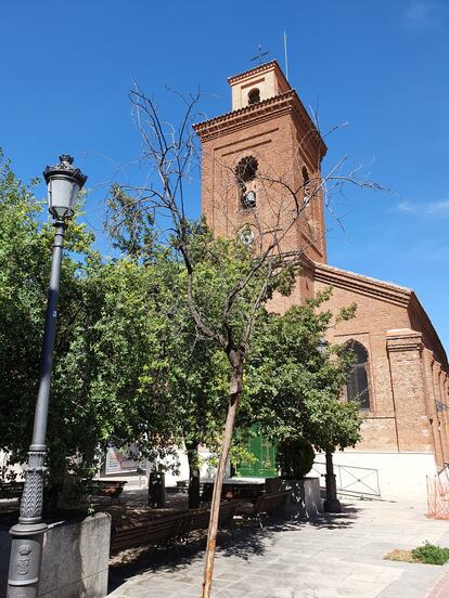 Iglesia neomudejar.