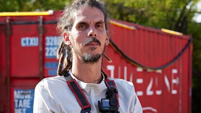 Alberto Rodríguez, en el 'reality' 'Time Zone', de HBO Max.