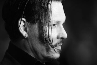 Johnny Depp, en el estreno de 'Black Mass' en Londres el pasado 11 de octubre.