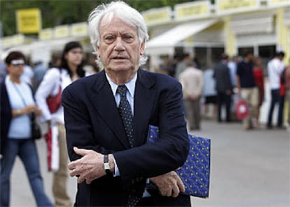 Jorge Semprún, en la Feria del Libro de Madrid.