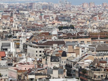 Panorámica de Barcelona.