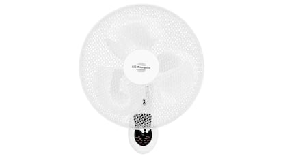 ventilador de pared silencioso de peso liviano.