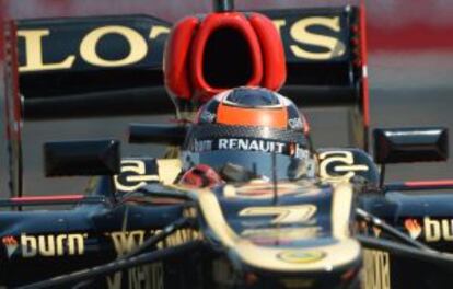 Raikkonen, con Lotus.