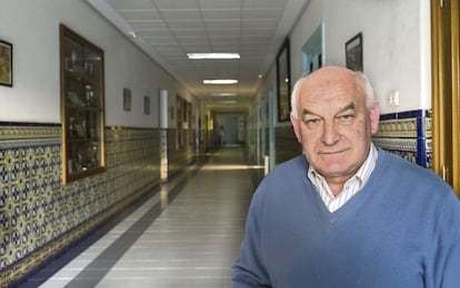 Isaac D&iacute;ez in the Salesians&#039; headquarters in Bilbao.