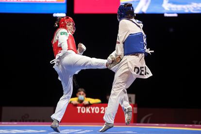 Silvana Fernandes foi bronze no parataekwondo.