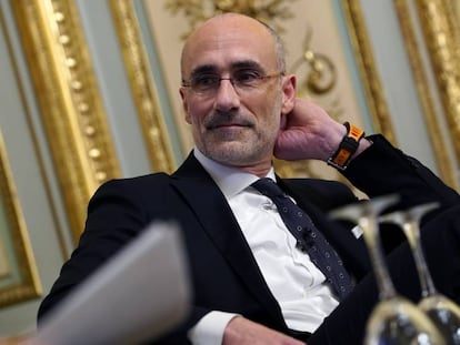 Arthur C. Brooks, el jueves en Casa de América, en madrid.