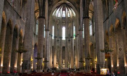 Santa María del Mar, en Barcelona. Siglos después de su construcción, las catedrales siguen siendo lugares de magia y sugerencia.