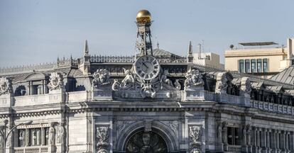 Fachada del Banco de España.