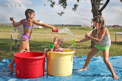 'Verano en Texas, (105º Fahrenheit)'. Agosto de 2013.