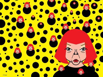 Kusama, la reina nipona de los lunares