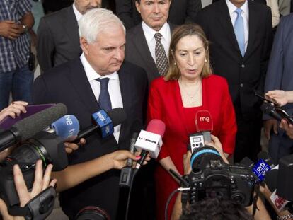 Ricardo Martinelli y Ana Pastor.