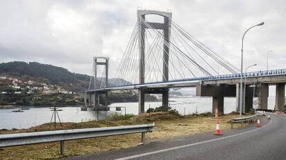 Inauguració de l'ampliació del pont de Rande de l'AP-9.