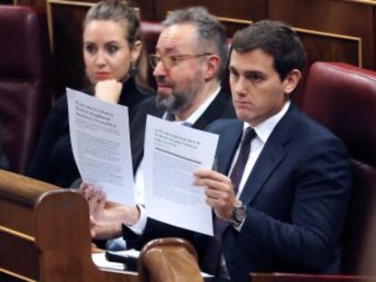 La rivalidad electoral lleva a la confrontación constante a los partidos de Rajoy y Rivera