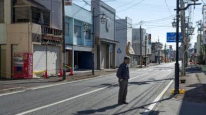 Depois da explosão, os 19.000 habitantes de Namie abandonaram a cidade deixando para trás seus negócios e casas.