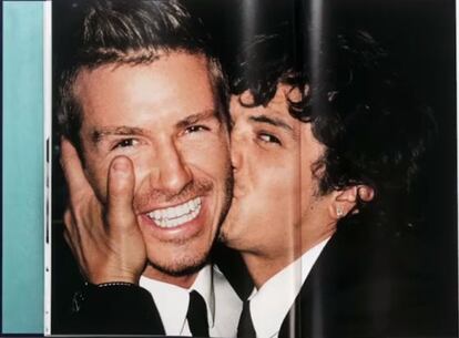 David Beckham y Orlando Bloom en SIR By Mario Testino.