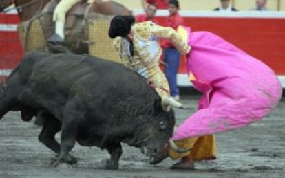 Iván Fandiño, en su última corrida en Vista Alegre, durante la feria de Aste Nagusia de 2009.