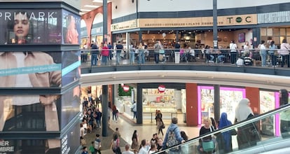 Interior de Espai Gironès, en Salt (Girona), en una imagen de la web del centro comercial.