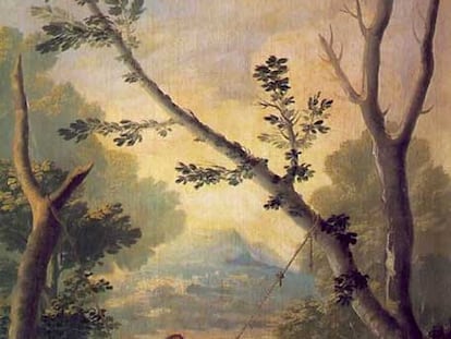 'El columpio' de Francisco de Goya, robado en agosto de 2001 a Esther Koplowitz y recuperado nueve meses después.