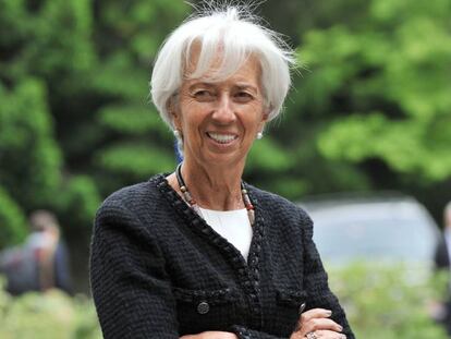 La directora gerente del Fondo Monetario Internacional, Christine Lagarde.