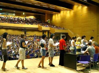 Asignación de plazas de profesores en Valencia.