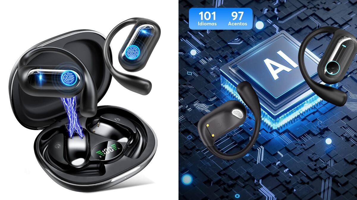 La IA de estos auriculares inalámbricos minimiza los errores de una conversación.