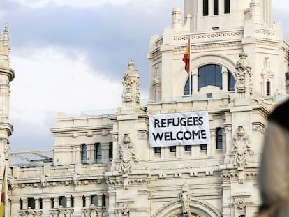 Fachada de l'Ajuntament de Madrid.