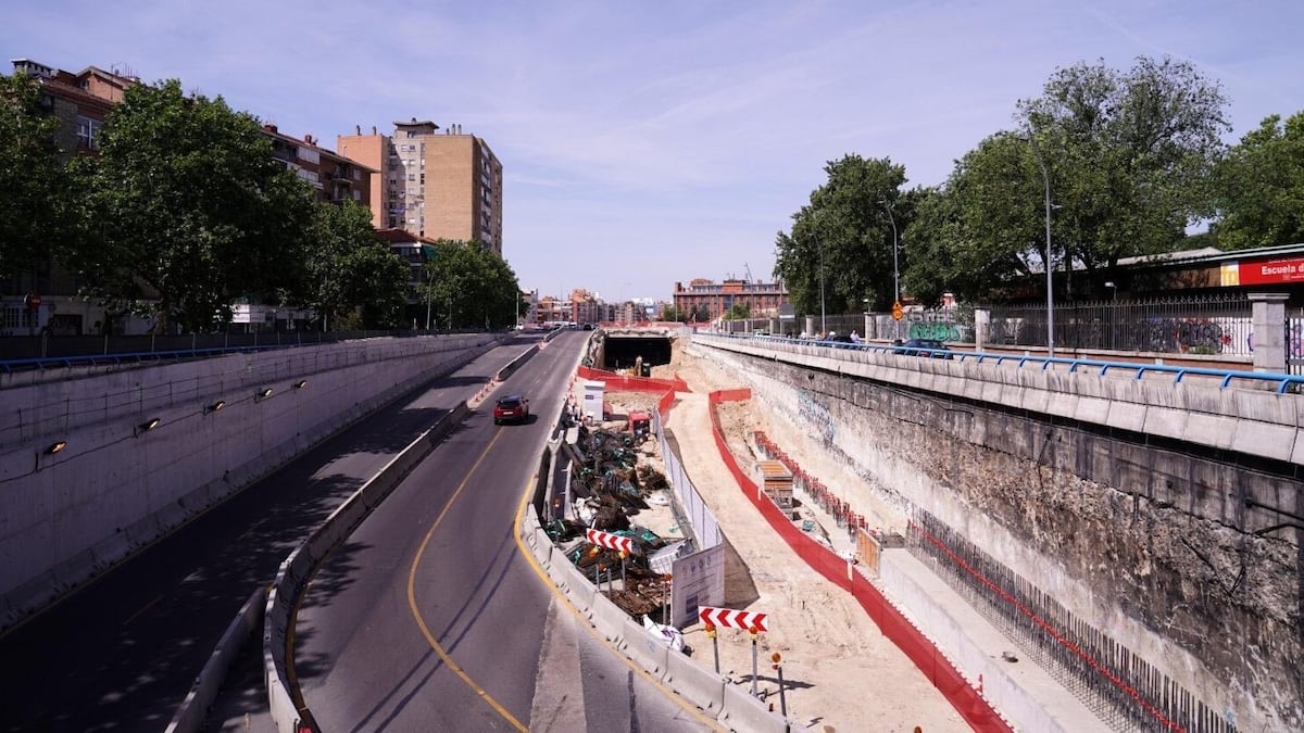 Nuevo mapa de tráfico por las obras de la A-5: reabre el túnel hacia Badajoz y cierra el de Huerta de Castañeda