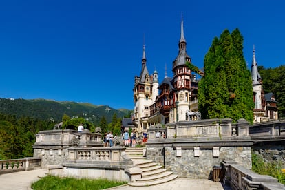 El castillo de Peleș, en la localidad rumana de Sinaia.
