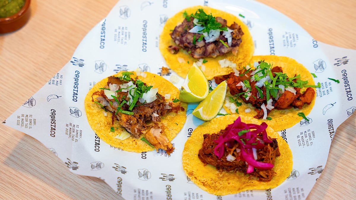 Los mejores tacos mexicanos de los mercados de Madrid El