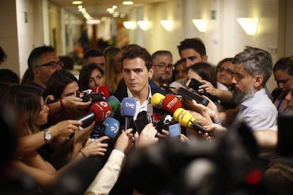 Ciudadanos chief Albert Rivera.