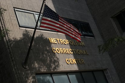 An exterior view of the Metropolitan Correctional Center jail where financier Jeffrey Epstein had been held while awaiting trial in his sex trafficking case in the Manhattan borough of New York City, New York, U.S., July 25, 2019.