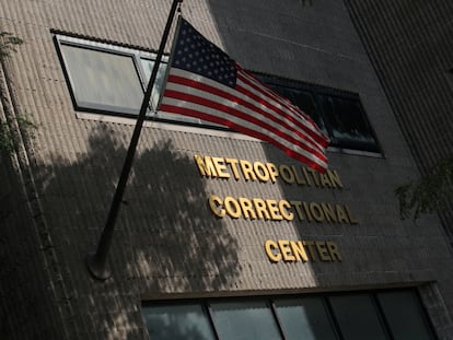 An exterior view of the Metropolitan Correctional Center jail where financier Jeffrey Epstein had been held while awaiting trial in his sex trafficking case in the Manhattan borough of New York City, New York, U.S., July 25, 2019.