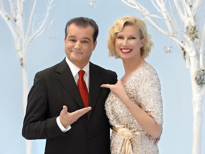 Ramón García y Anne Igartiburu presentarán las campanadas juntos por cuarta vez en Televisión Española.